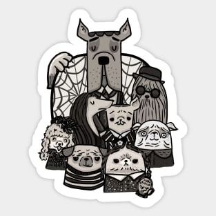 Addams Family Sticker